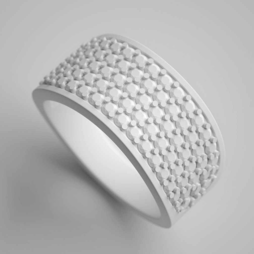 Ring With Diamonds, project file from video tutorial preview image 1